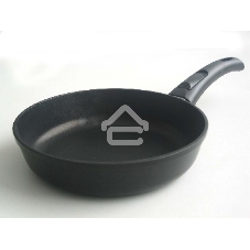 Сковорода НМП 9024 круглая/покрытие антипригарное/ручка съемная (без крышки) черный