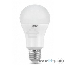 Лампа светодиодная Gauss 23212 LED Elementary A60 12W E27 1130lm 3000K 1/10/50 0
