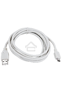 Кабель mini USB (male) штекер - USB-A (male) штекер, длина 3 метра, серый (PE пакет) | 18-1136 | Rexant