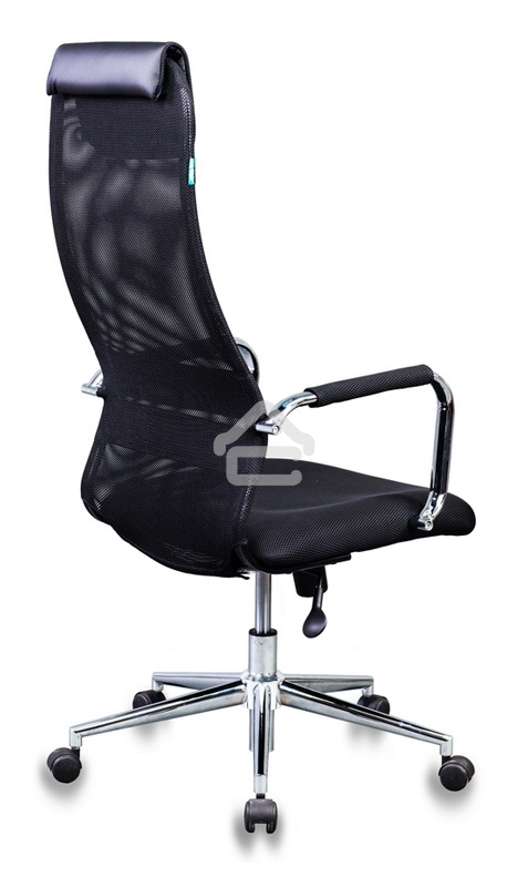 Кресло руководителя Бюрократ KB-9N/BLACK черный TW-01 TW-11 сетка крестовина хром