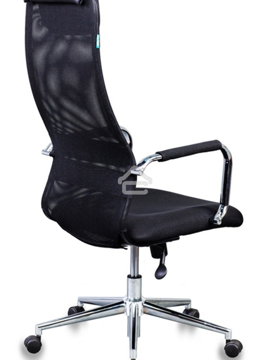 Кресло руководителя Бюрократ KB-9N/BLACK черный TW-01 TW-11 сетка крестовина хром