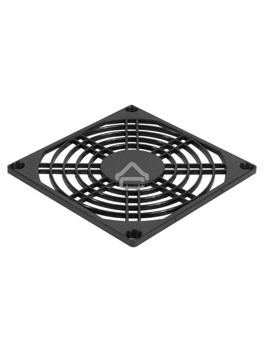 Решетка для вентилятора 90x90 ExeGate EG-090PSB (90x90 мм, пластиковая, квадратная, черная)