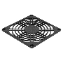 Решетка для вентилятора 90x90 ExeGate EG-090PSB (90x90 мм, пластиковая, квадратная, черная)