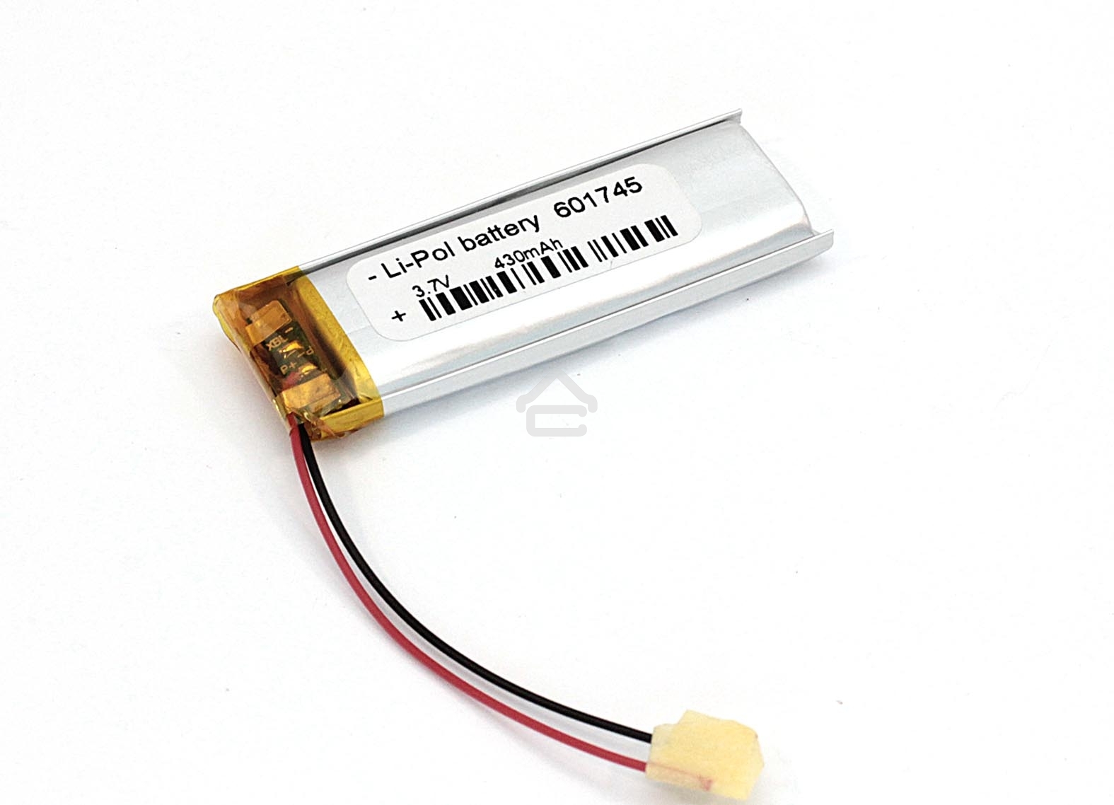 Аккумулятор Li-Pol (батарея) 6*17*45мм 2pin 3.7V/430mAh
