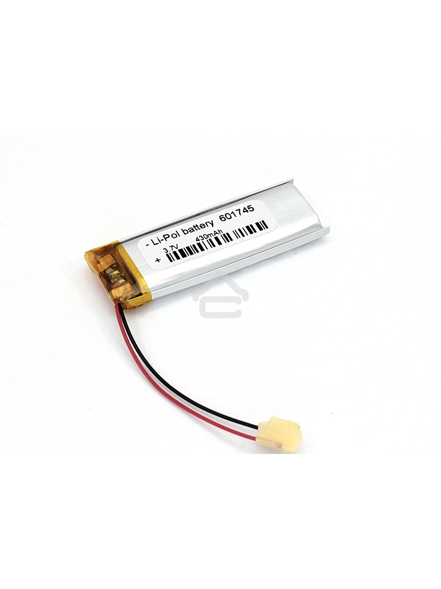 Аккумулятор Li-Pol (батарея) 6*17*45мм 2pin 3.7V/430mAh