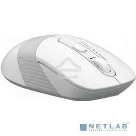 Мышь беспроводная A4Tech Fstyler FG10 белый/серый, 2000 dpi, радиоканал, USB, кнопки - 4