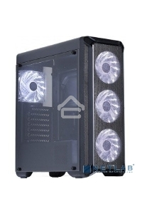 Корпус ZALMAN I3, без БП, большое боковое окно, черный,  ATX