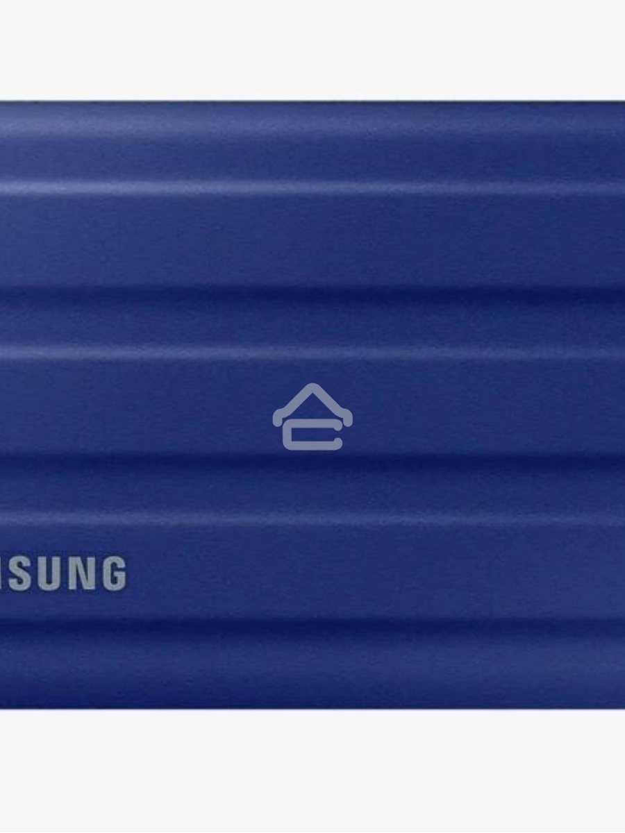 Накопитель Samsung External SSD T7 Shield, 2TB, Type C-to-C/A, USB 3.2 Gen2, R/W 1050/1000MB/s, IP65, 88x59x13mm, 98g, Blue (12 мес.)