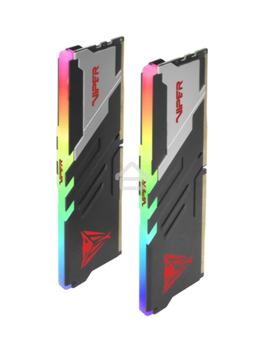Оперативная память Patriot Viper Venom, DDR5, 32GB (2x16GB), 6600MHz, CL34, DIMM, с радиаторами, RGB, черный