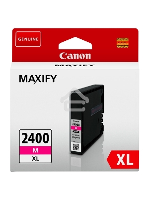 Картридж струйный CANON PGI-2400XL пурпурный, 1500 стр., для MAXIFY iB4040/МВ5040/МВ5340