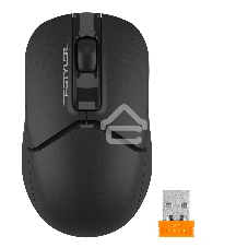 Мышь беспроводная A4Tech Fstyler FG12S черный, 1200 dpi, радиоканал, USB, кнопки - 3