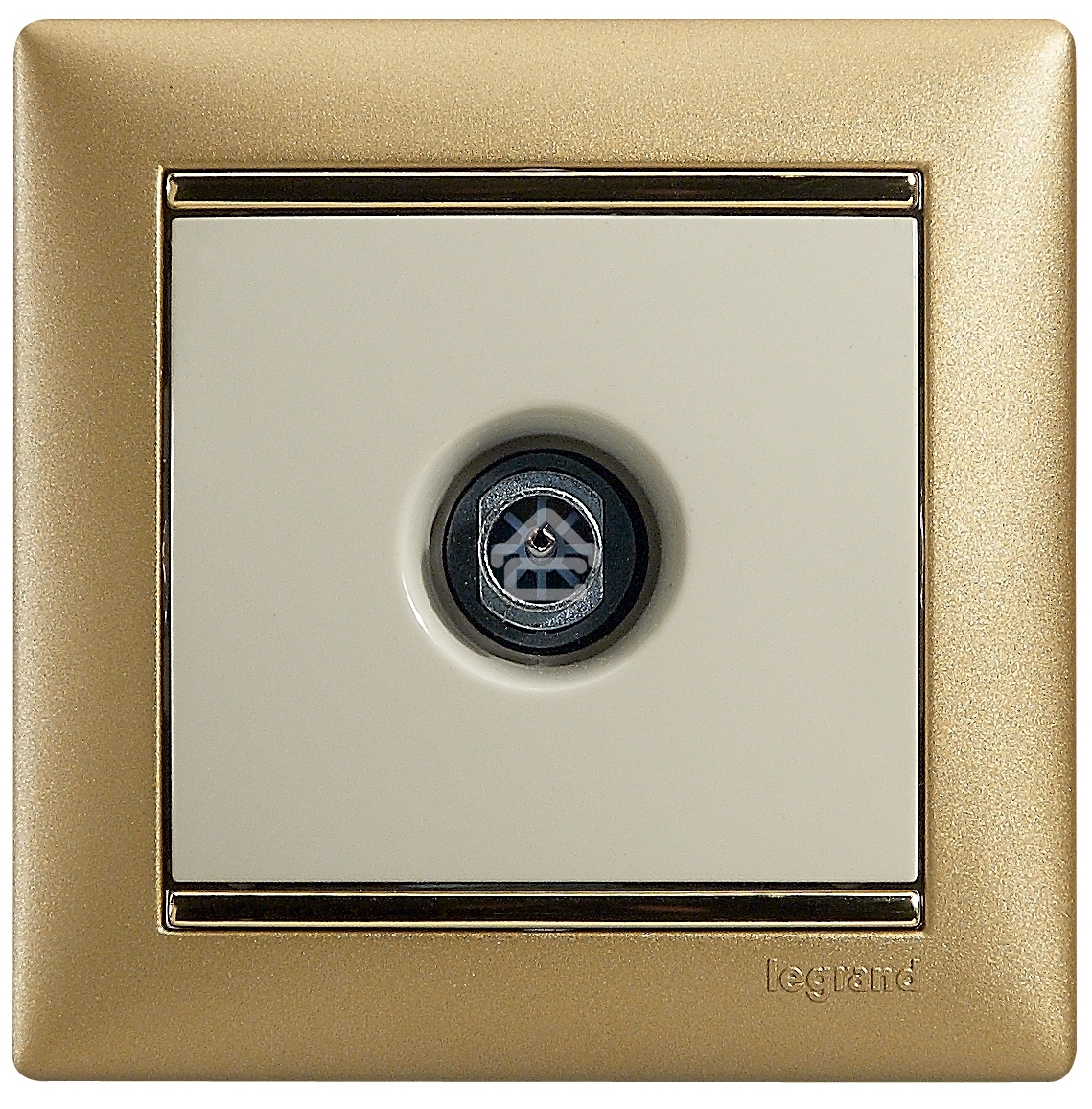 Розетка телевизионная Legrand 774329 TV Valena звезда 1,5Дб 2400МГц (слоновая кость)