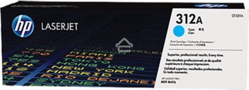 Тонер Картридж HP 312A CF381A голубой для HP CLJ Pro M476 (2400 стр.)