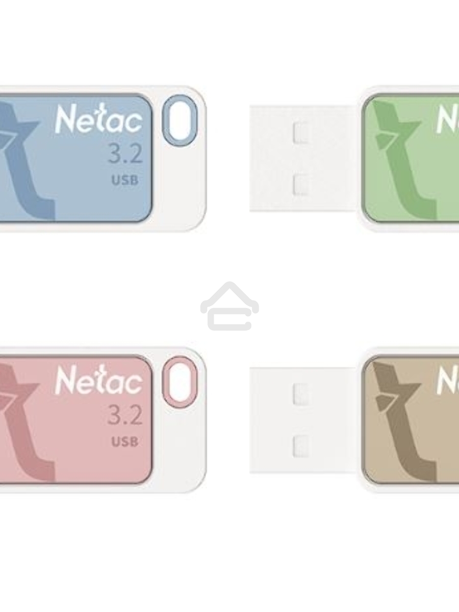 Флеш диск Netac UA31 64Gb <NT03UA31N-064G-32BL>, USB3.2