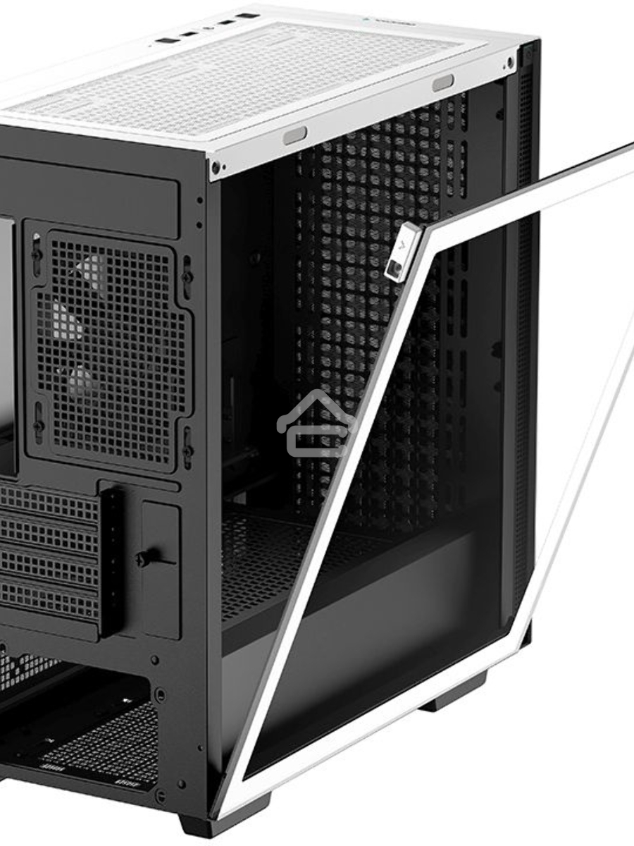Компьютерный корпус Deepcool CH370 белый без БП mATX 1x120mm 1xUSB2.0 1xUSB3.0 audio bott PSU