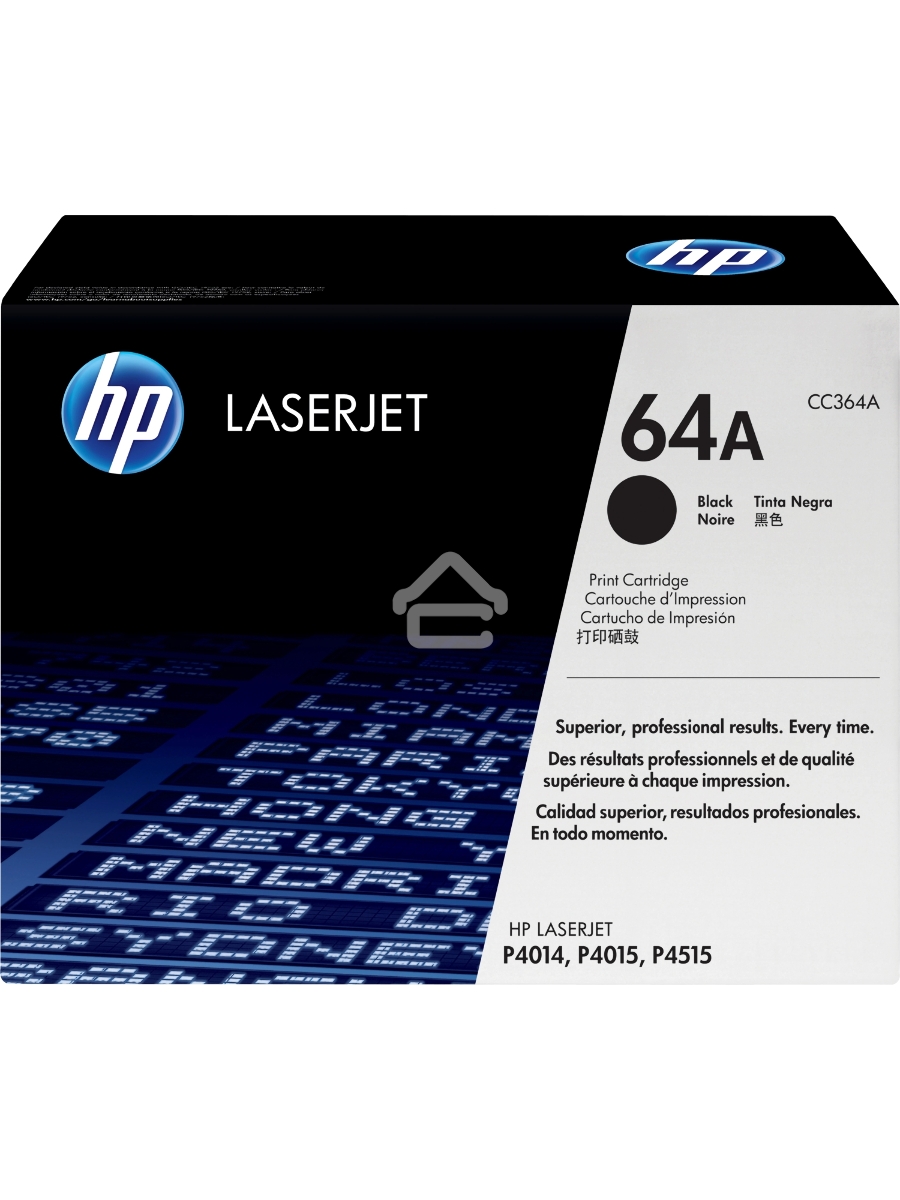 Картридж лазерный HP CC364A черный LJ P4014/4015/4515 (10000стр.)