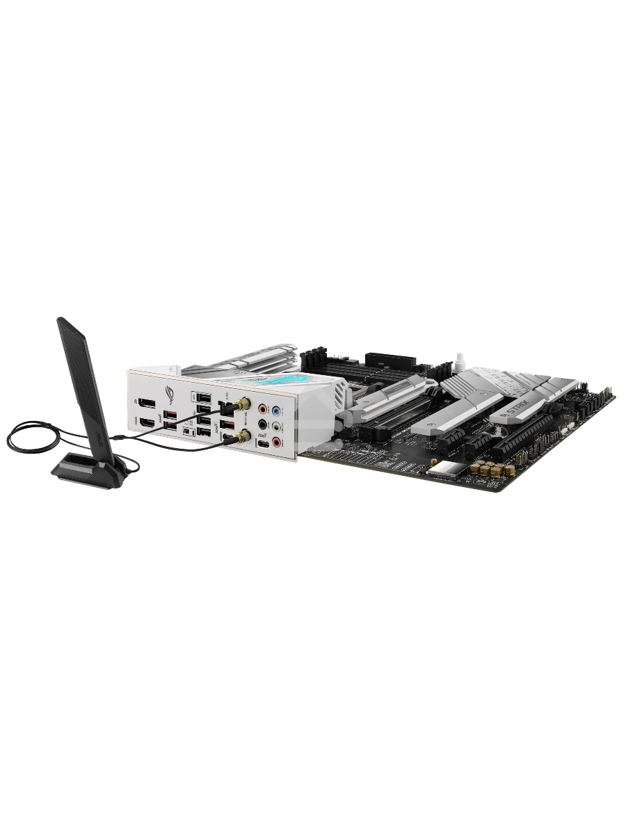 Материнская плата ASUS ROG STRIX B650-A GAMING WIFI, AM5, AMD B650, 4xDDR5, 4xSATA, 3xM.2, 1xPCIe 4.0 x16, 1xPCIe 4.0 x4, 1xHDMI, 1xDP, 1x 2.5Gb LAN, 3xUSB-A 3.2 Gen 2, 4xUSB 2.0, 5x3.5 мм, 7.1, Standard-ATX