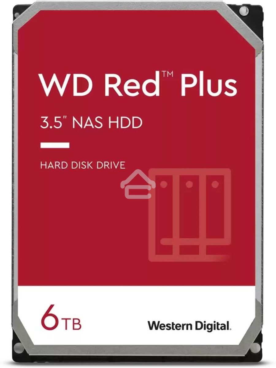 Жесткий диск Western Digital Red Plus WD60EFPX 6TB 3.5
