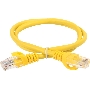 Патч-корд ITK Generica PC05-C5EU-3M-G U/UTP не экранированный RJ-45 вил.-вилка RJ-45 кат.5E 3м желтый ПВХ (уп.:1шт)