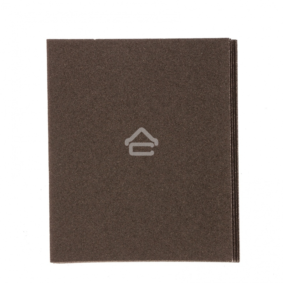 Шлифлист на тканевой основе Сибртех, P 60, 230 х 280 мм, 10 шт., влагостойкий