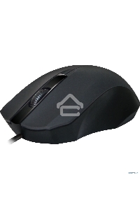 Мышь проводная Defender MM-310 черный, 1000 dpi, USB, кнопки - 3