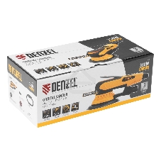 Эксцентриковая шлифовальная машина бесщеточная Denzel OS-150-BL, 350 Вт, 4000-10000 об/мин