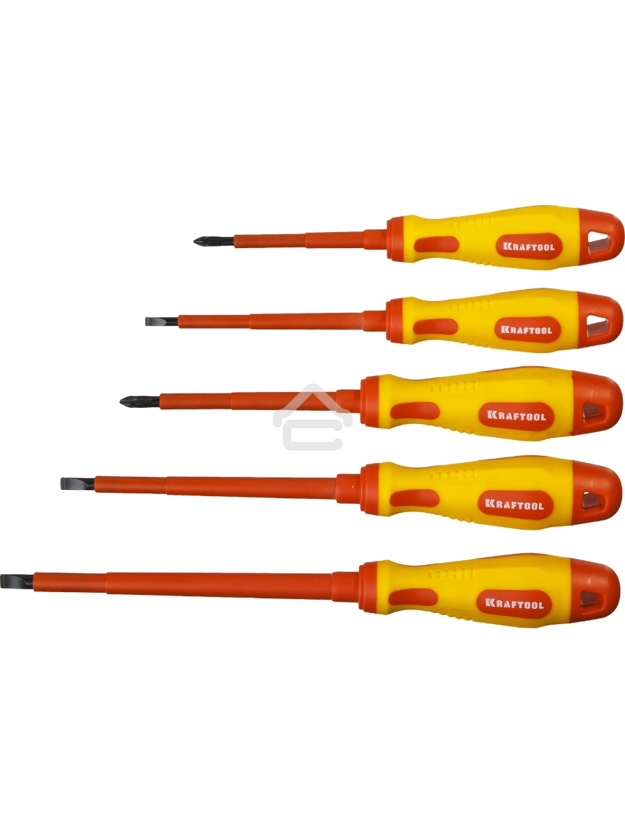 Набор KRAFTOOL EXPERT 250088-H6  Cr-Mo-V сталь. SL: 2.5. 4. 5.5. 6.5. PH: № 1. № 2. 6 предметов