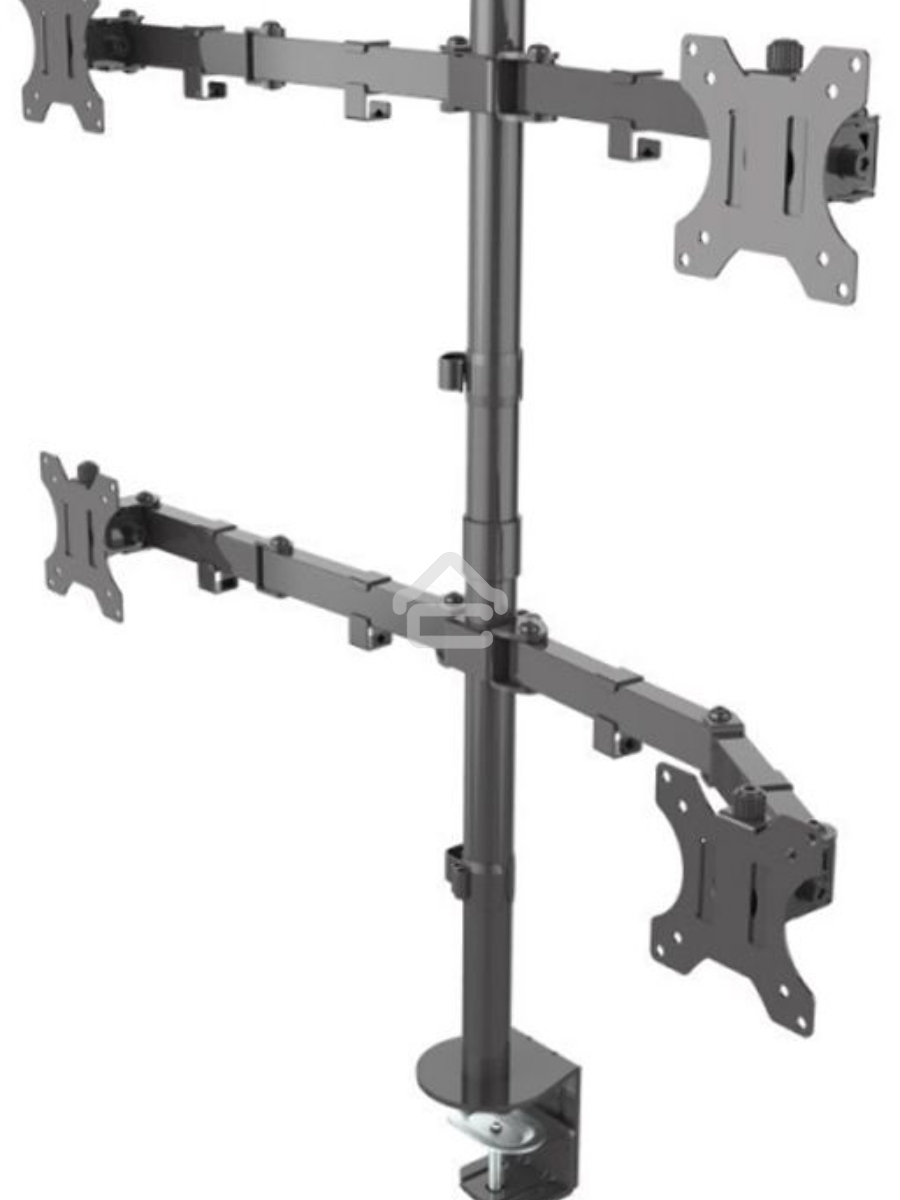 Кронштейн ONKRON D421E для четырех мониторов 13