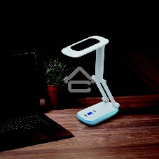 Светильник настольный Rexant Сиквел Про c солнечной панелью и с ночником, 220 В, LED, 5 Вт, 4000 К, бесступенчатое диммирование, заряжаемый, 2 ч автономной работы