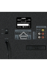 Акустическая система 2.1 SVEN MS-2080 / 70 Watt / ~220V 50Hz / FM-тюнер, USB/ SD, дисплей / BLUETOOTH / ПДУ / Black