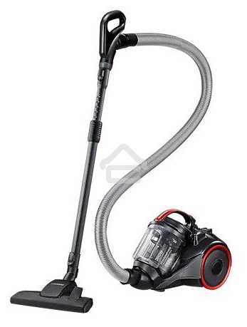 Пылесос Samsung VC15K4116VR/EV красный/черный, 390/1500 Вт, уборка сухая, пылесборник контейнер 1.3 л