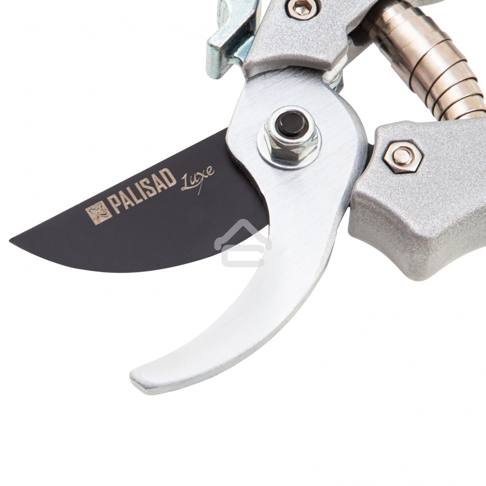 Секатор прямого реза Palisad LUXE 205 мм, металлические обрезиненные рукоятки