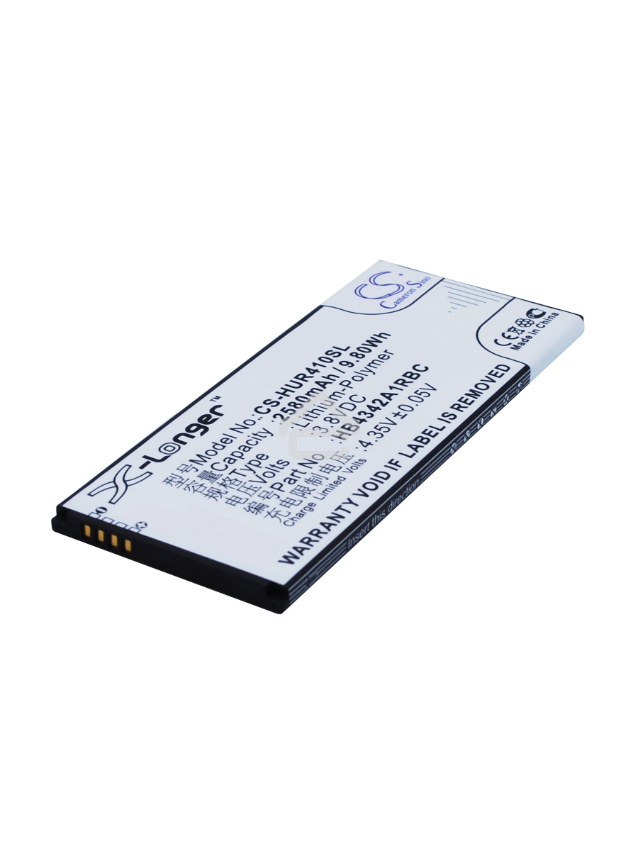 Аккумулятор CameronSino CS-HUR410SL HB4342A1RBC для Huawei Ascend Y5 2, Honor 53.8V / 2580mAh / 9.80Wh