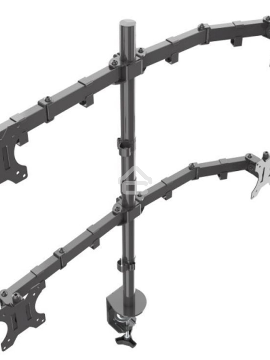 Кронштейн ONKRON D421E для четырех мониторов 13