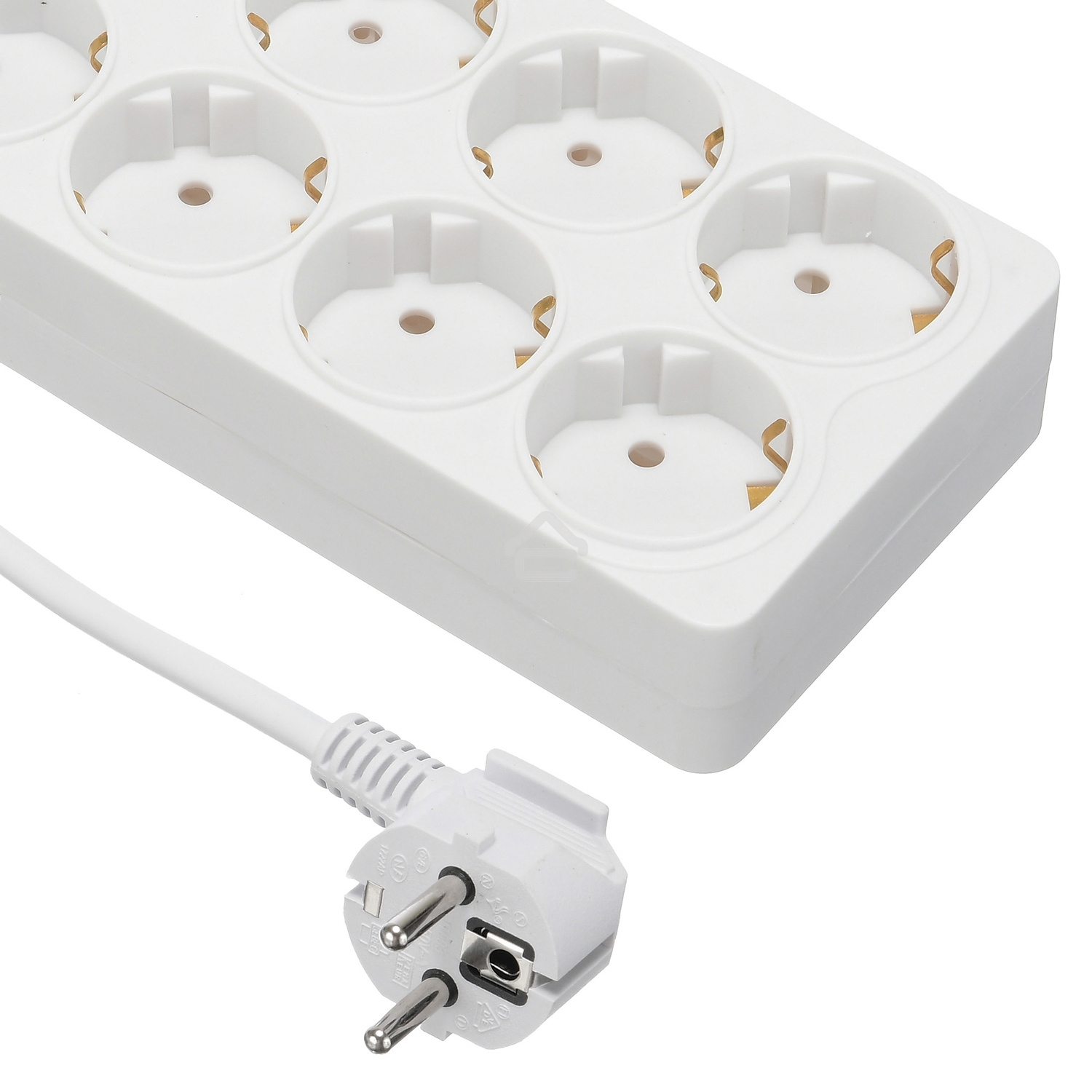 Сетевой фильтр Buro 800SH-1.8-W 1.8 м, 8 розеток, белый, коробка