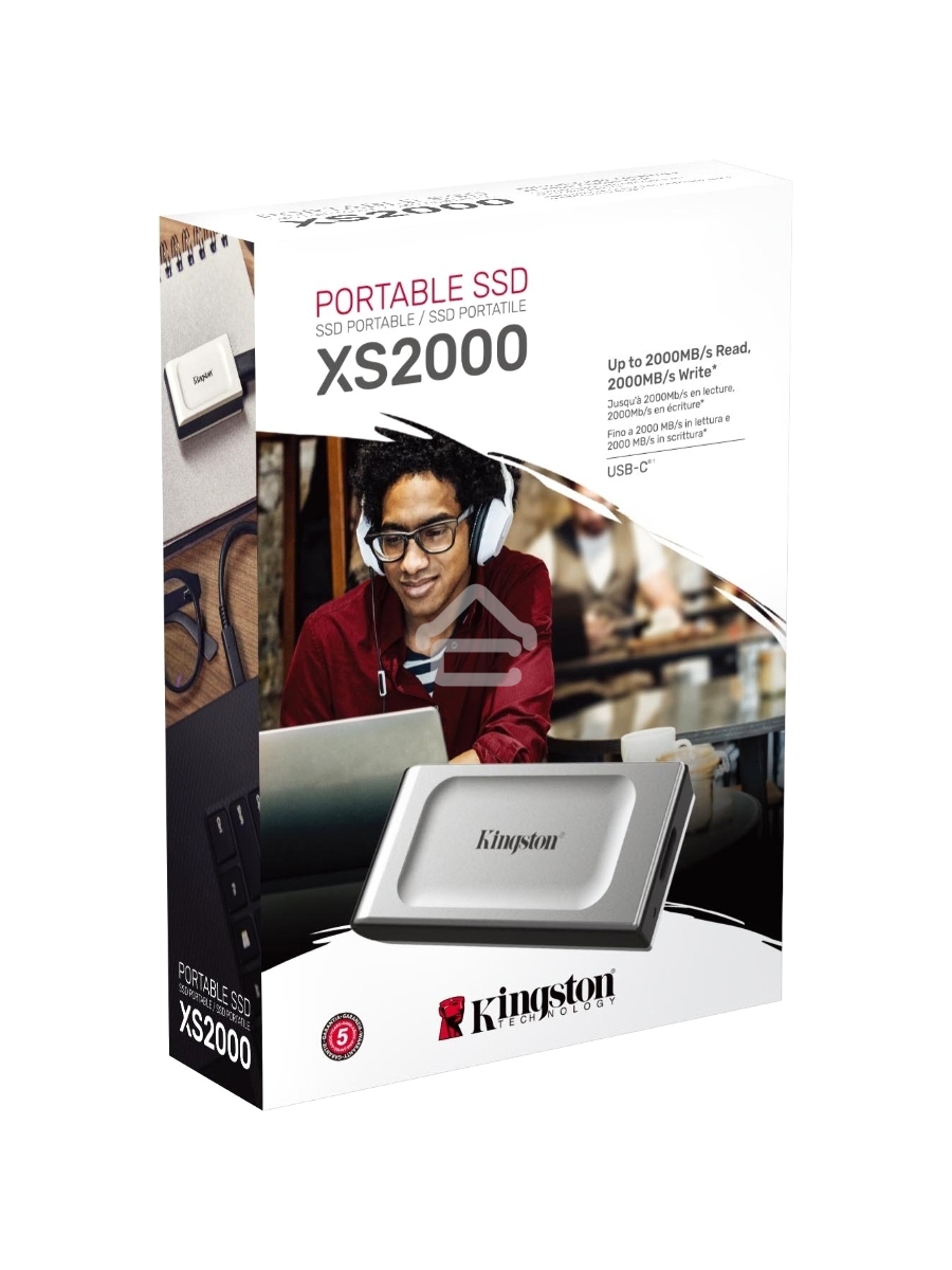 Накопитель SSD Kingston USB 3.2 4Tb SXS2000/4000G XS2000 1.8