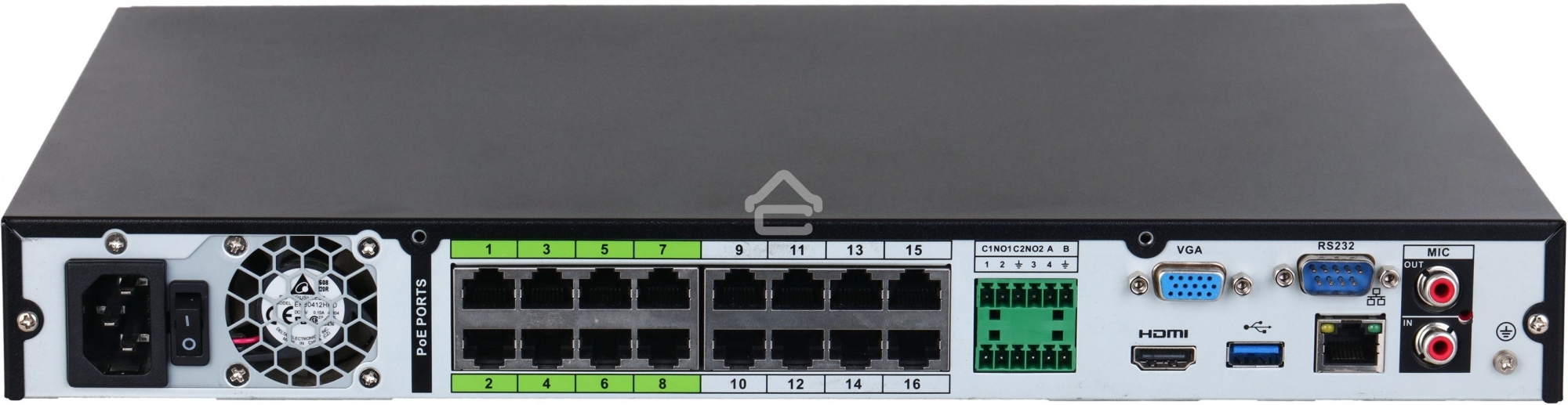 Видеорегистратор Dahua DHI-NVR5216-16P-EI