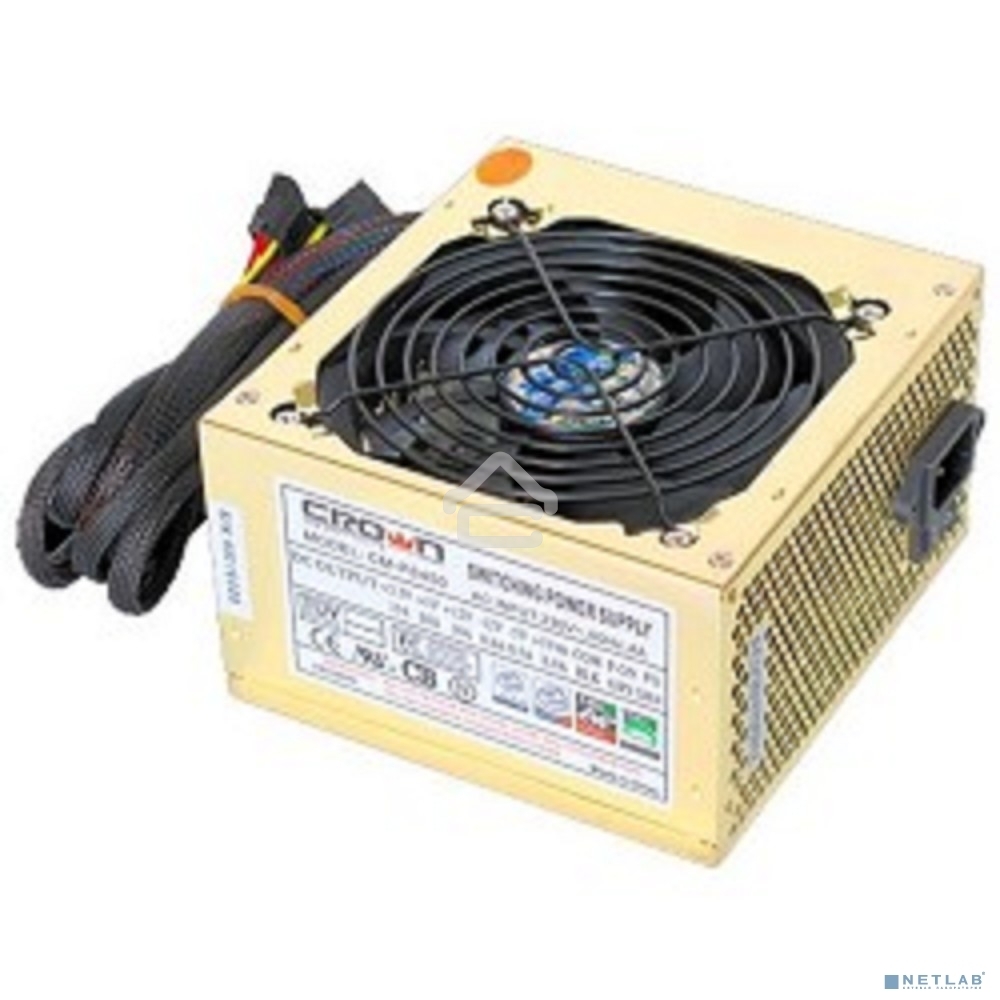 Блок питания CROWN CM-PS450W smart, 450Вт, 120мм, серый