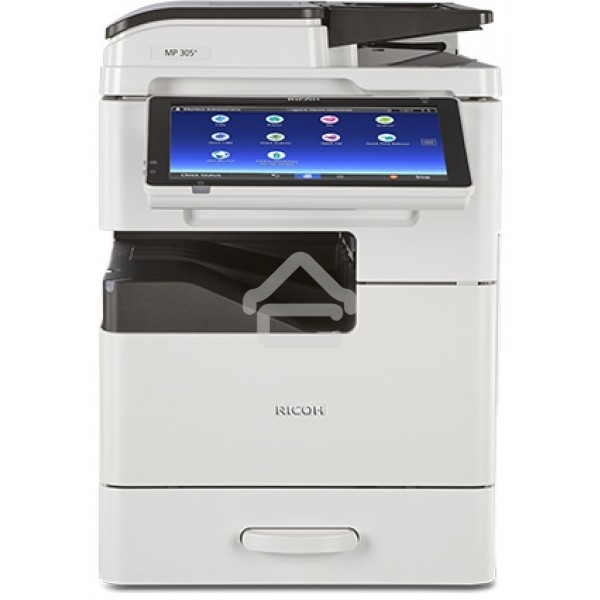 МФУ лазерный Ricoh MP 305+ SPF, A3, монохромный, печ./скан. до 30 стр/мин, 600 x 600 DPI, Ethernet, USB