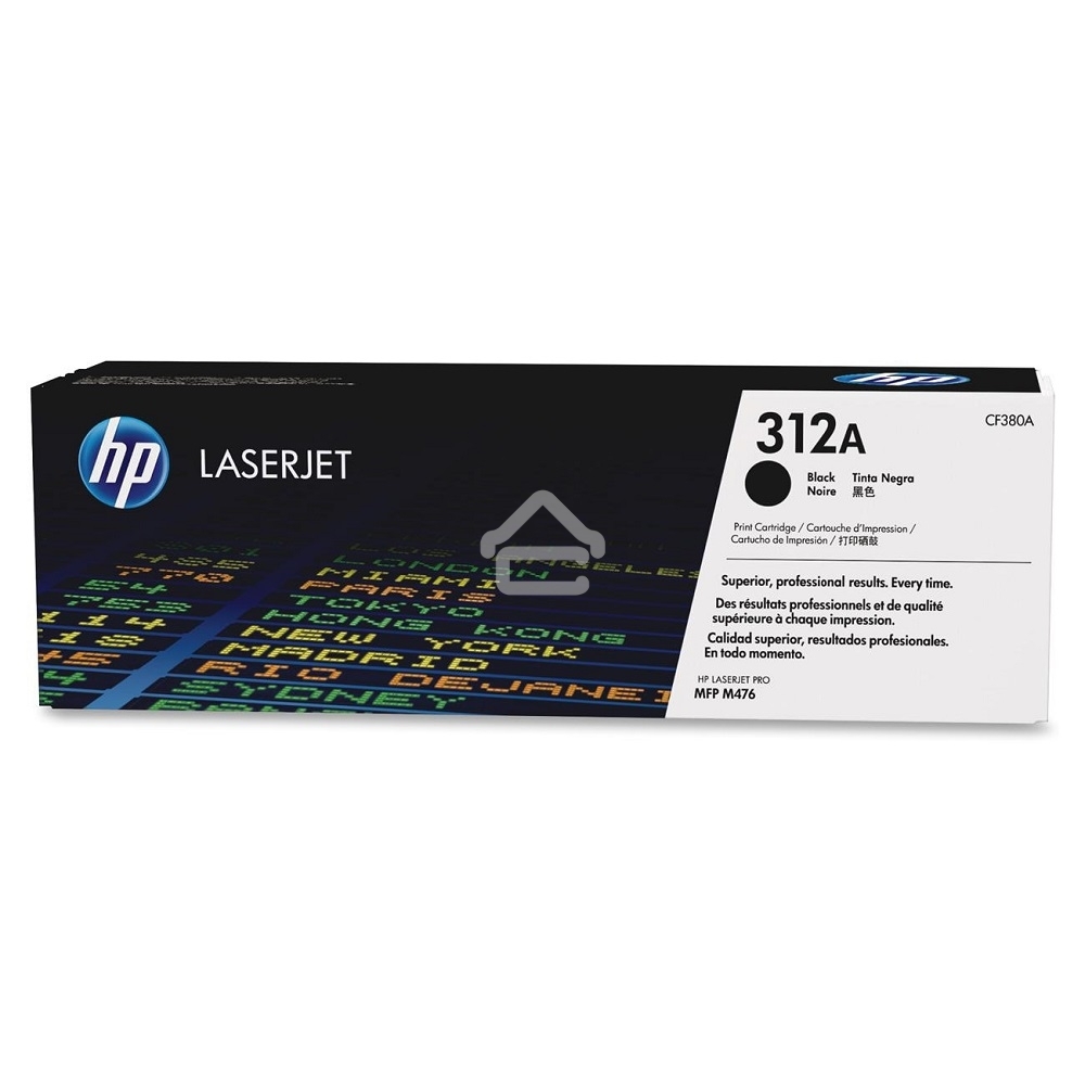 Тонер Картридж HP 312A CF380A черный для HP CLJ Pro M476 (2400 стр.)