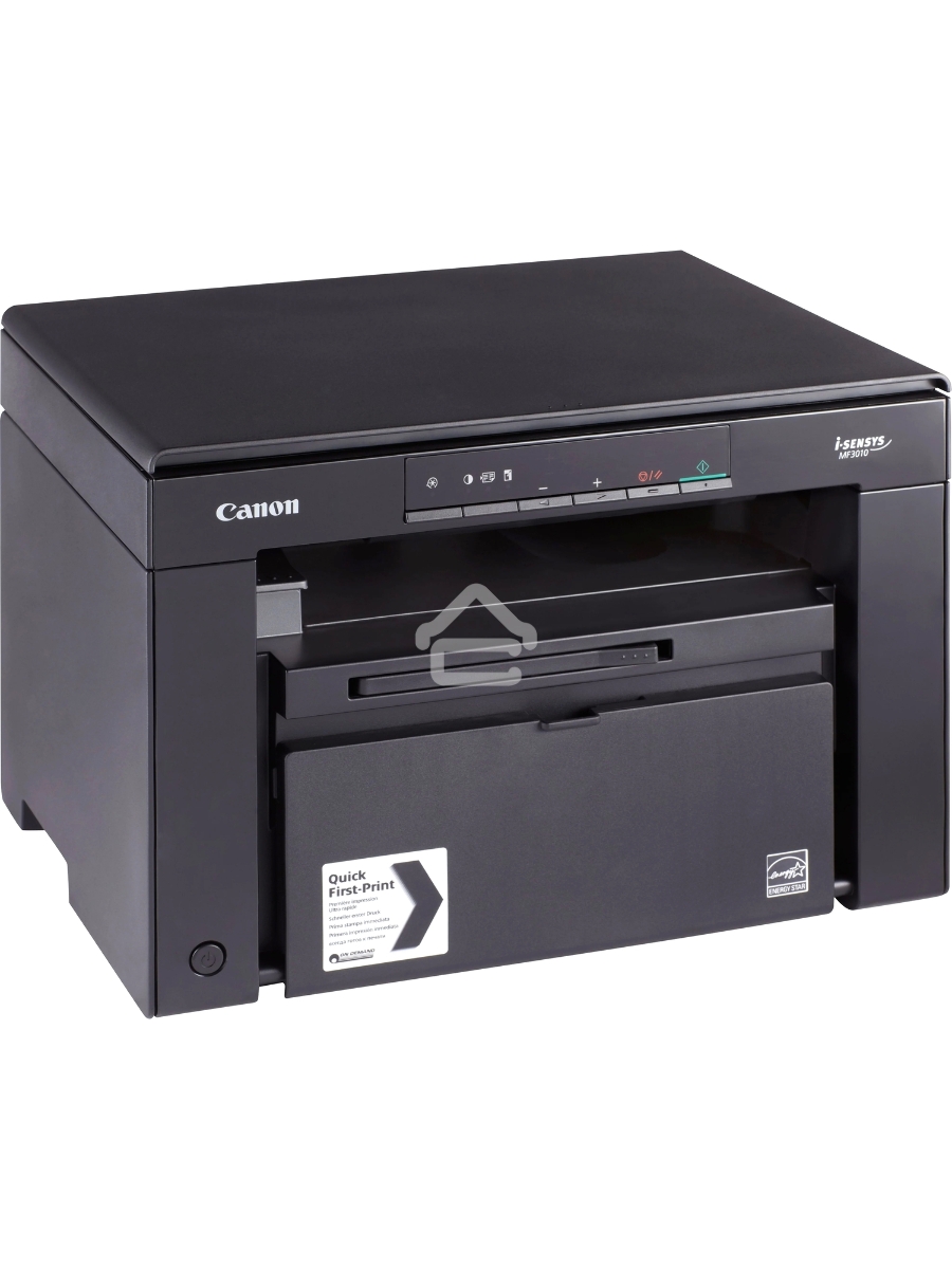 МФУ лазерный Canon i-SENSYS MF3010 (5252B004), A4, ч/б, печ. 18 стр/мин., скан. до 18 стр/мин., 600 x 1200 dpi (печать) 600x600dpi (сканер), USB 2.0