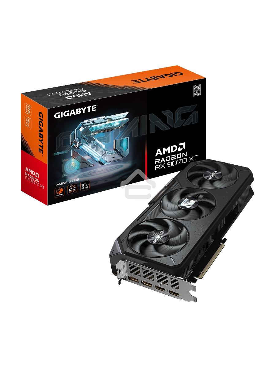 Видеокарта Gigabyte AMD Radeon RX 9070XT GAMING OC-16GD PCI-E (GV-R9070XTGAMING OC-16GD)