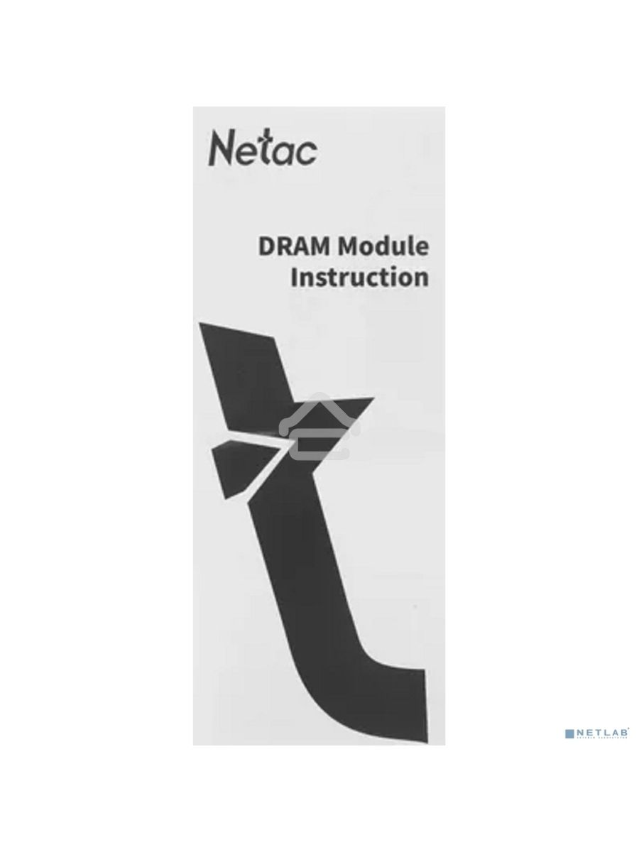 Оперативная память NETAC Shadow, DDR4, 8GB (1x8GB), 2666MHz, CL19, DIMM, с радиаторами, синий