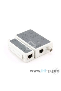 Монтажный инcтрумент Тестер LAN Gembird NCT-1, для RJ-45, RG-58