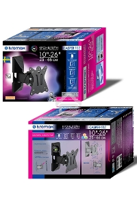 Кронштейн Kromax CASPER-102 black, для LED/LCD ТВ 10