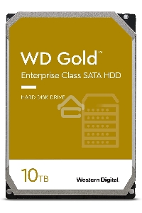 Жесткий диск Western Digital SATA 10TB 7200RPM 6GB/S 128MB GOLD WD102KRYZ