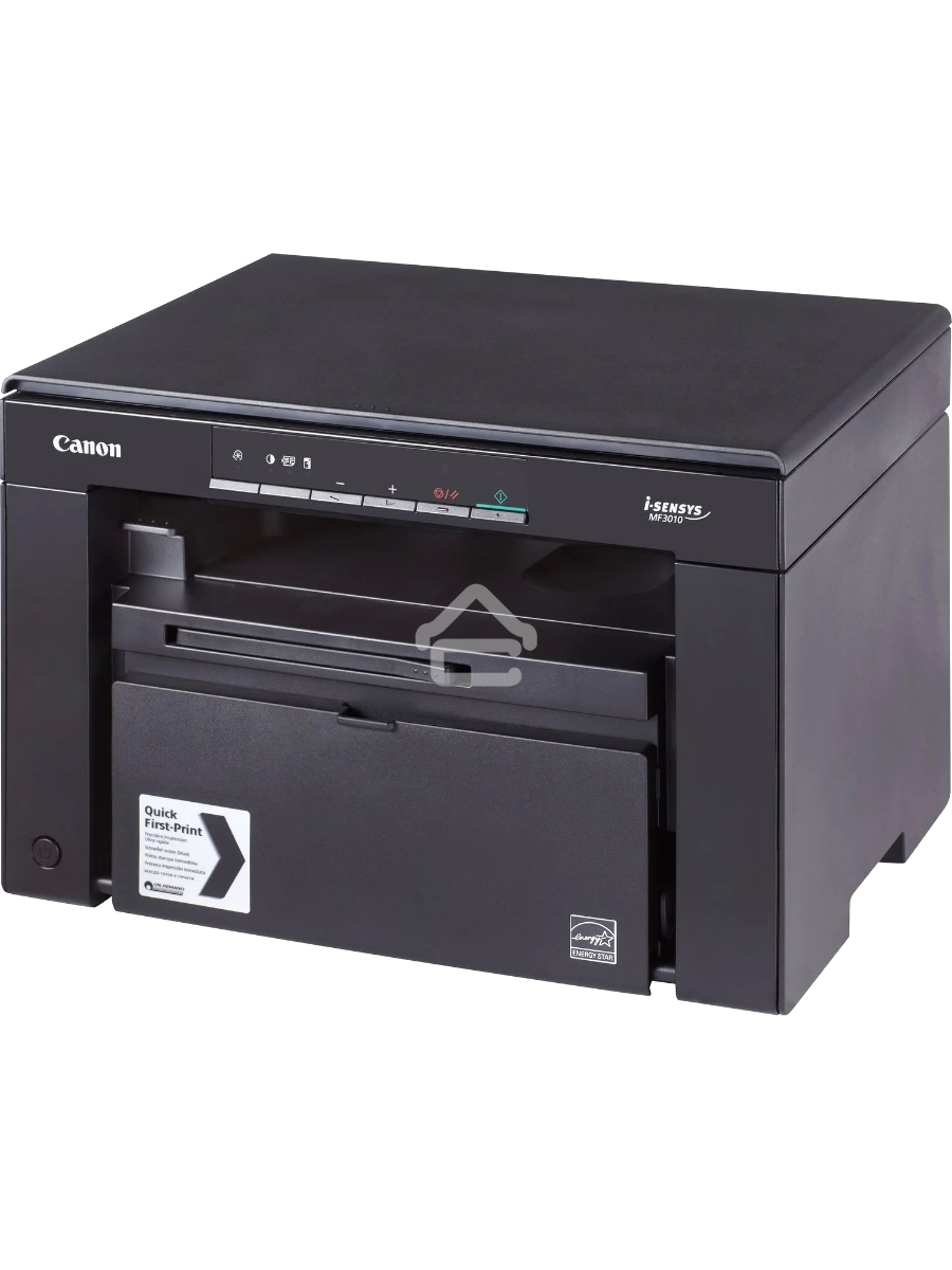 МФУ лазерный Canon i-SENSYS MF3010 (5252B004), A4, ч/б, печ. 18 стр/мин., скан. до 18 стр/мин., 600 x 1200 dpi (печать) 600x600dpi (сканер), USB 2.0