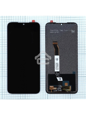 Дисплей для Xiaomi Redmi Note 8T в сборе с тачскрином (orig lcd) черный