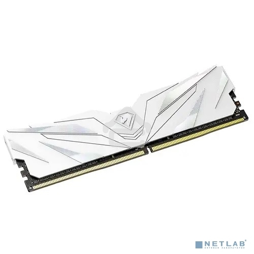 Оперативная память NETAC, DDR4, 16GB (2x8GB), 3600MHz, CL18, DIMM, с радиатором, белый