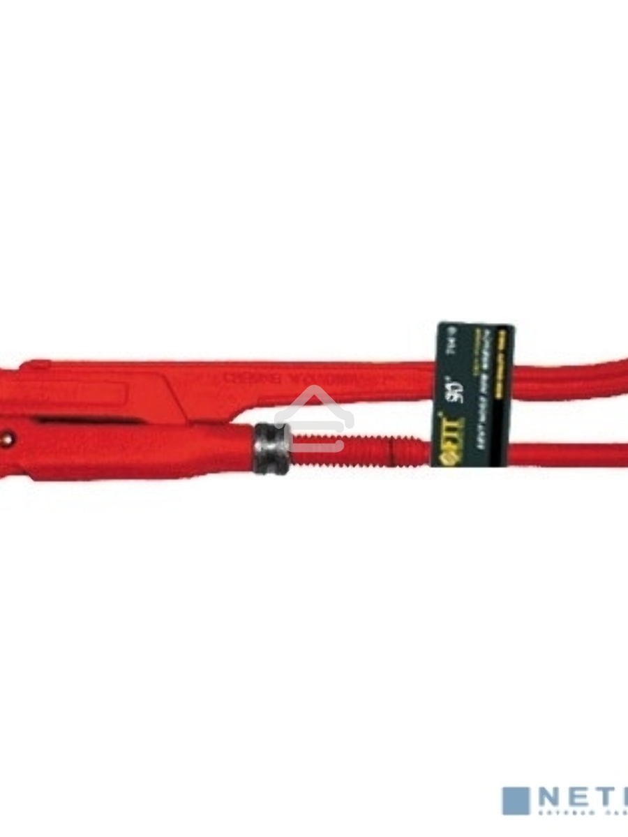 Ключ трубный газовый CrV Профи 90 гр (тип L) 1''